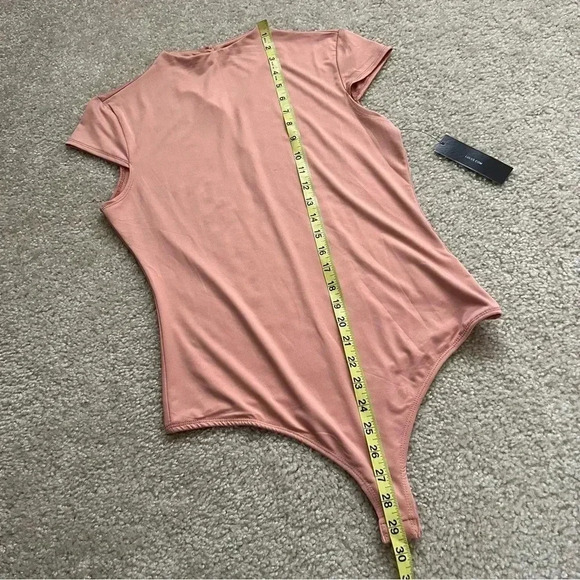 Lulus Bodysuit “NWT” Peach Women’s Size Large Style# VT2950 - Picture 14 of 16
